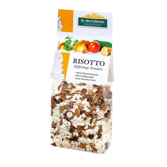 Risotto mit Pfifferlingen Tomate