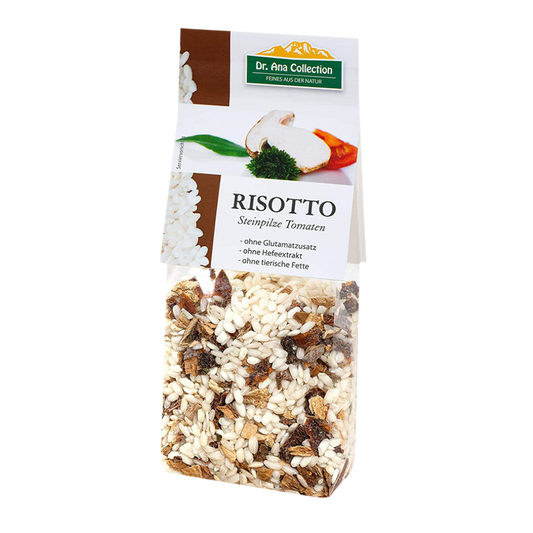 Steinpilzrisotto mit Tomaten