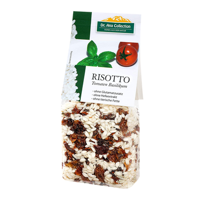 Risotto Tomate Basilikum