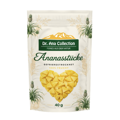 Gefriergetrocknete Ananas