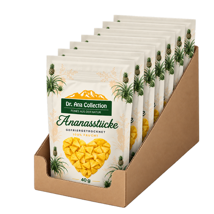 Gefriergetrocknete Ananas