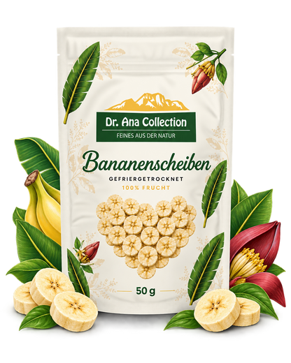 Gefriergetrocknete Banane