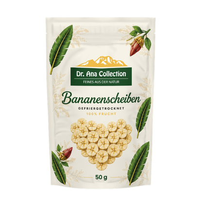 Gefriergetrocknete Banane