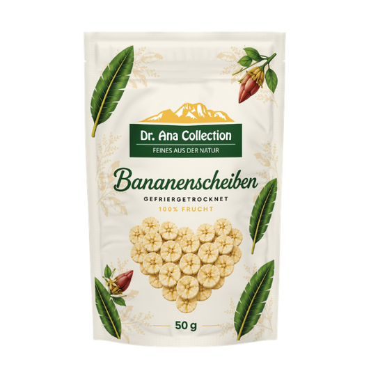 Gefriergetrocknete Banane