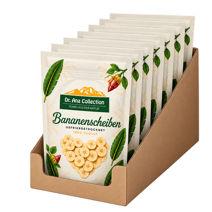 Gefriergetrocknete Banane