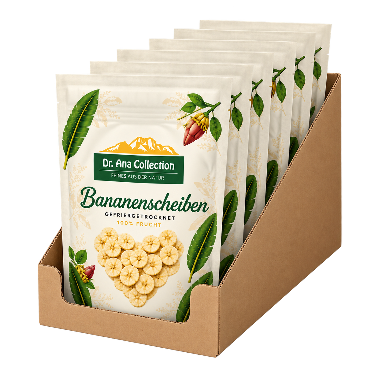 Gefriergetrocknete Ananas