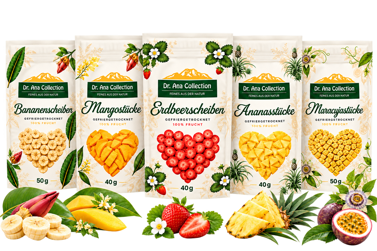 Gefriergetrocknete Früchte Set