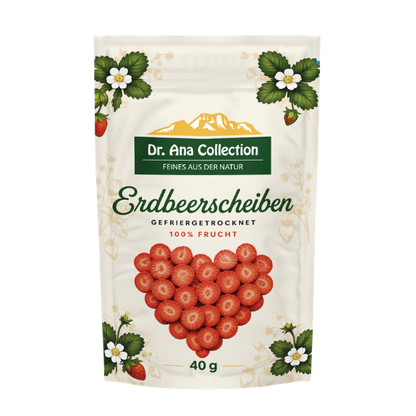 Gefriergetrocknete Erdbeere