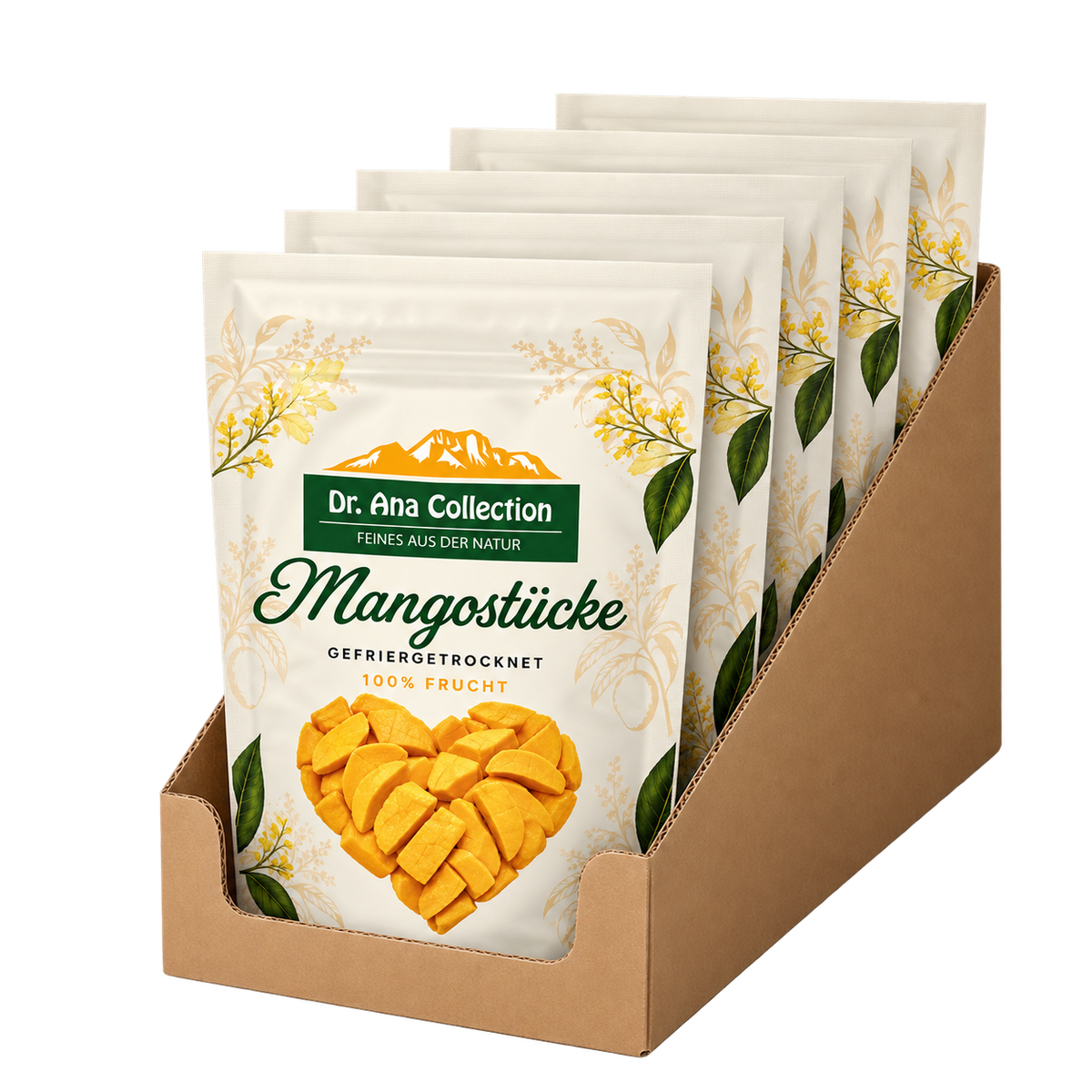 Gefriergetrocknete Mango