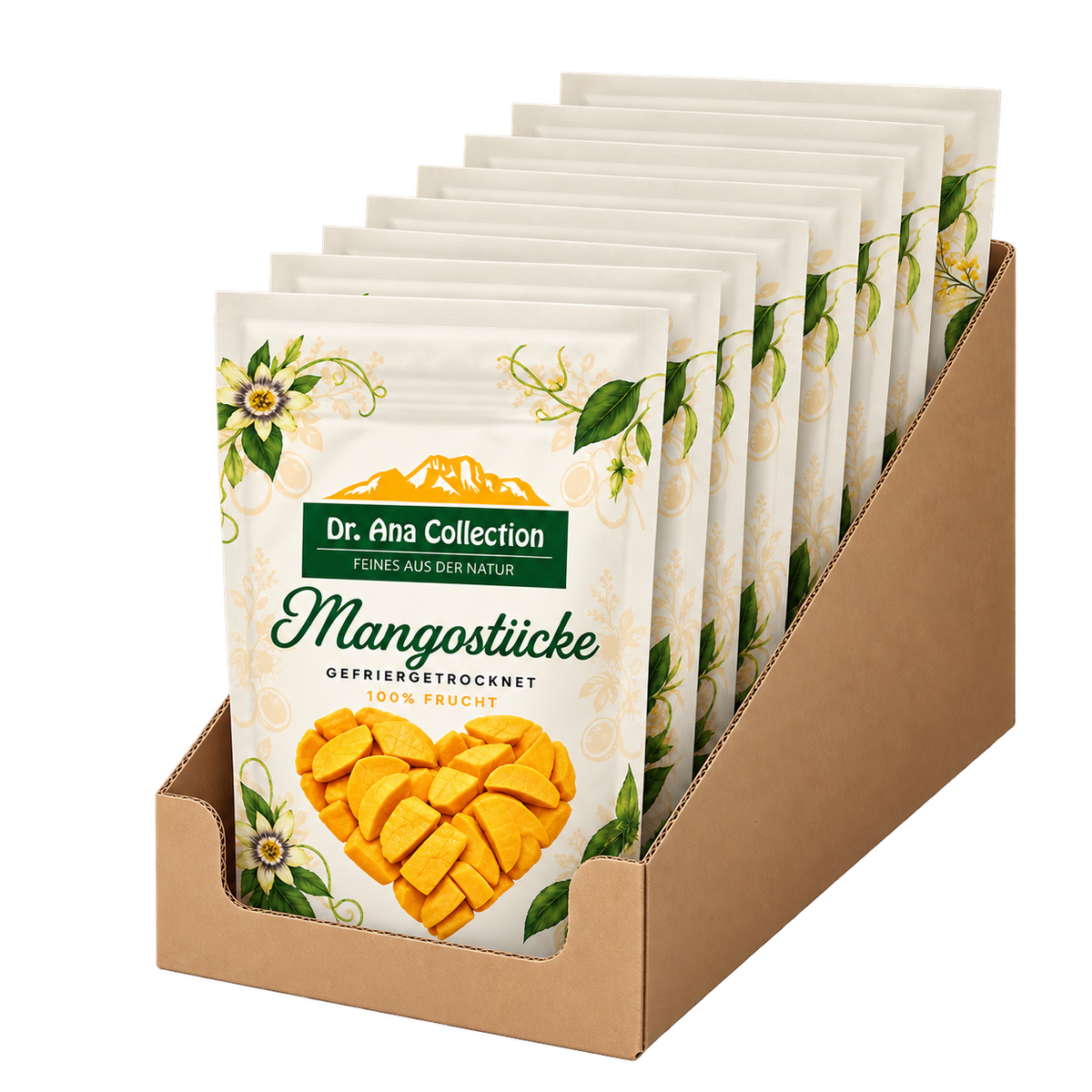 Gefriergetrocknete Mango