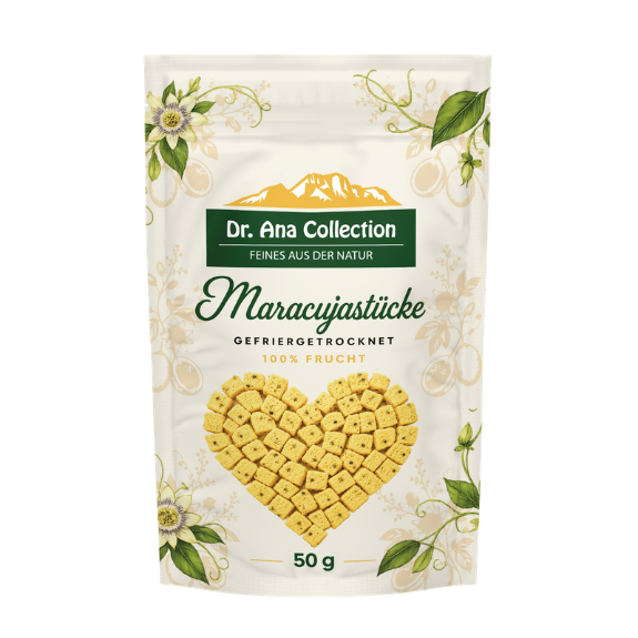 Gefriergetrocknete Maracuja