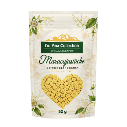 Gefriergetrocknete Maracuja